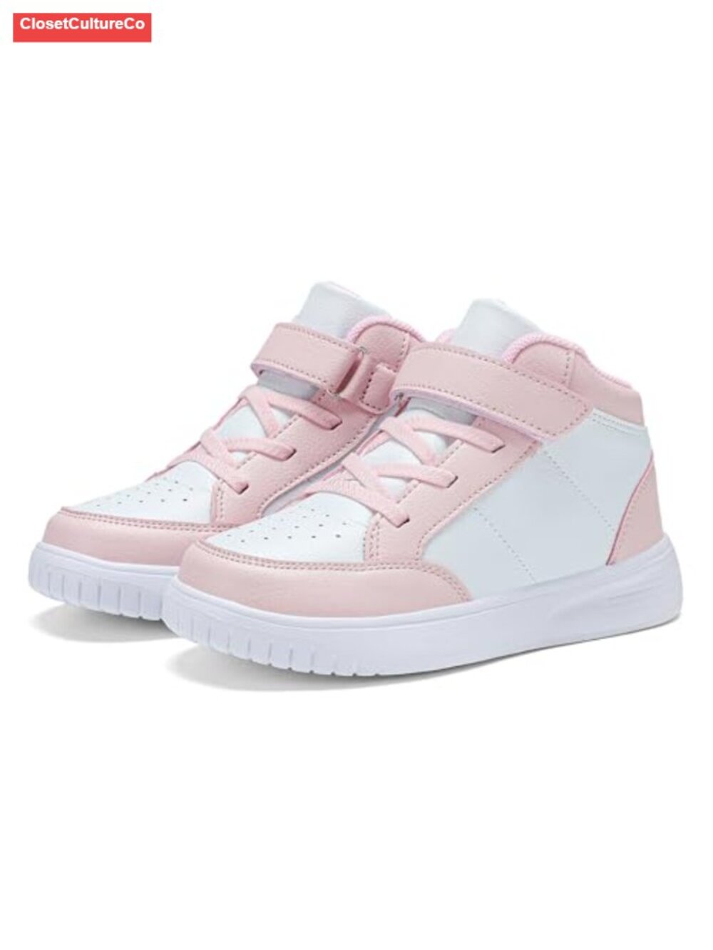 Girls Boys High Top Sneakers Lightweight Casual Unisex Outdoor Running Shoes